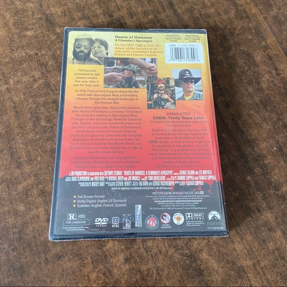 *BNIB* Heart of Darkness: A filmmaker’s apocalypse DVD - Picture 4 of 6